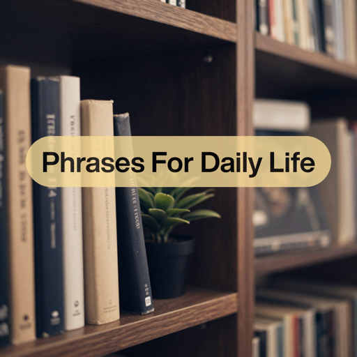 Hebrew phrases for daily life — colloquial expressions