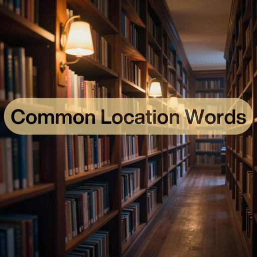 Hebrew location words — here, there, inside, above