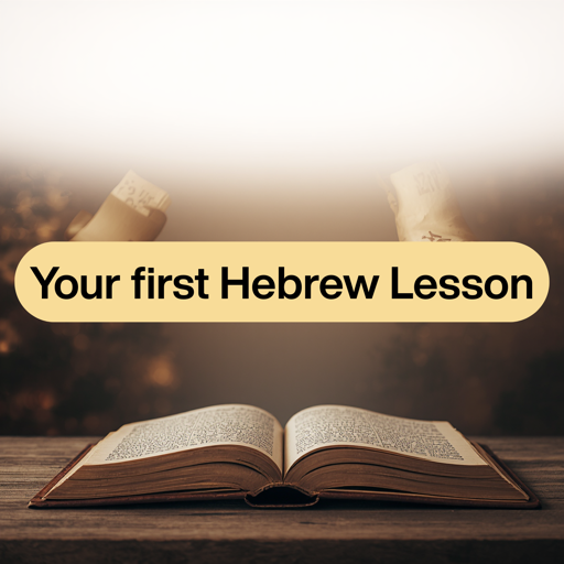 Your first Hebrew lesson — greetings and Shalom