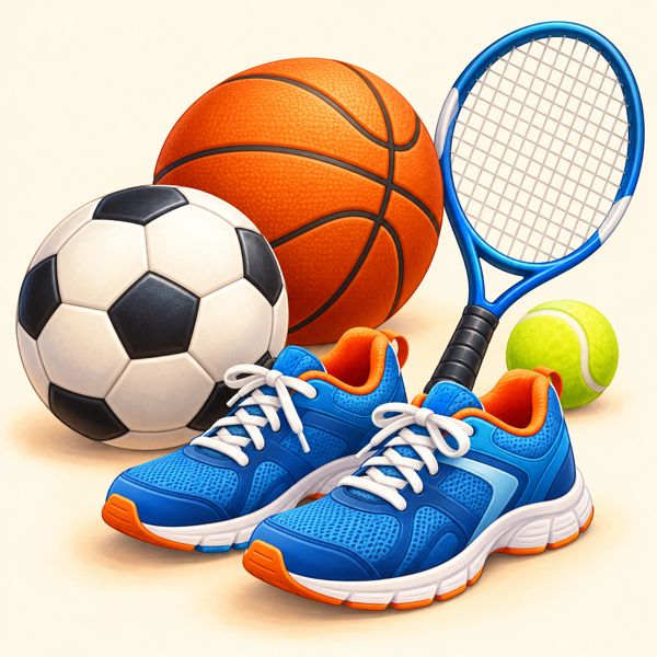 Hebrew Sports Quiz — learn sport names in Hebrew